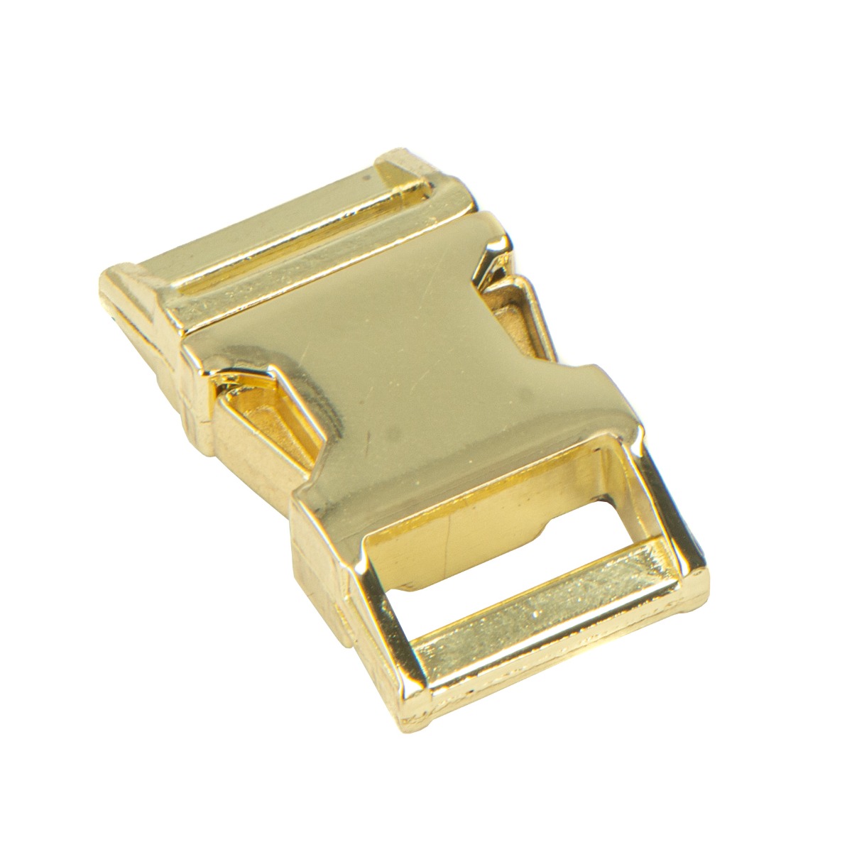 Metal Side Release Buckle Brass Plated (16 mm)