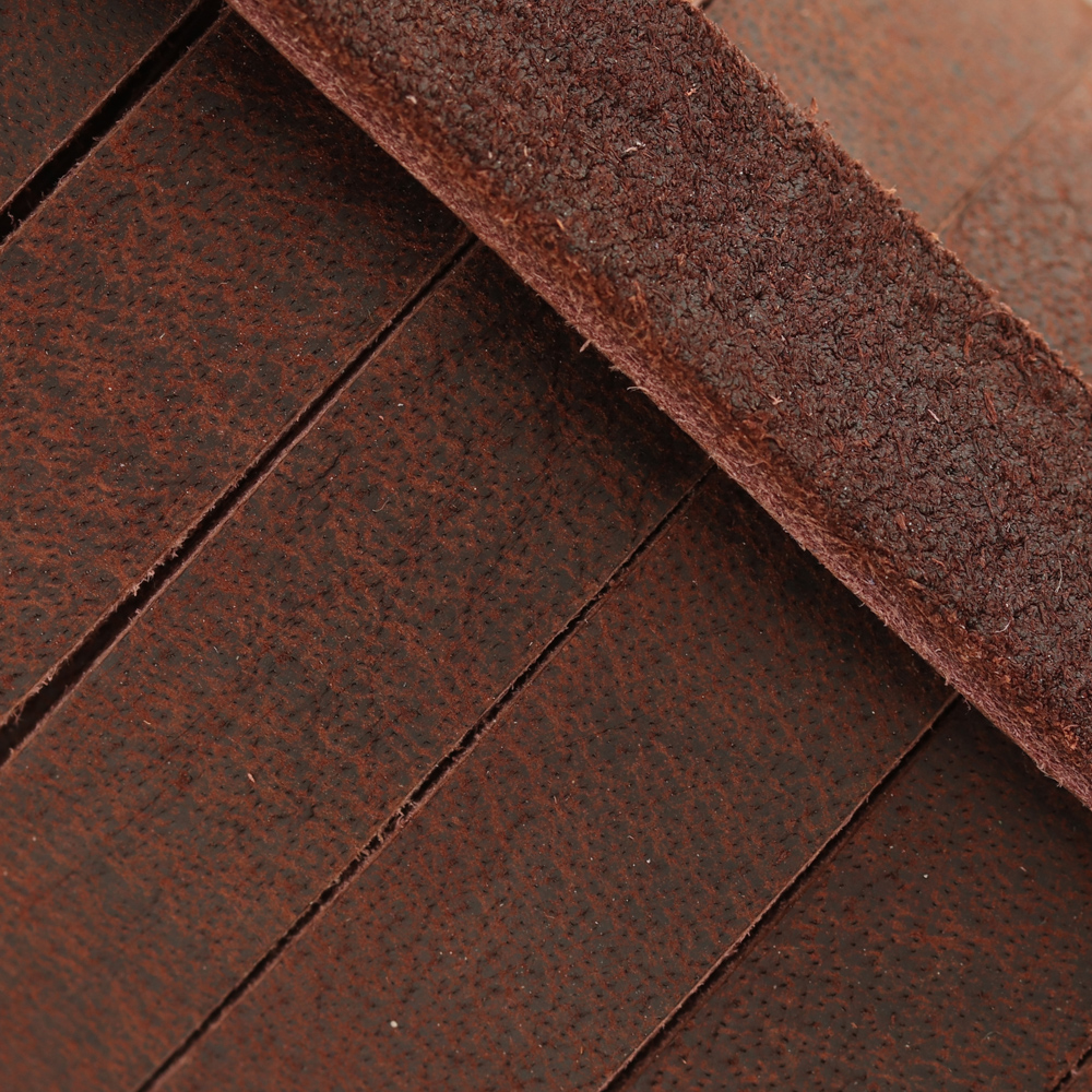 15 mm Saddle Nubuck Leather (PullUp Leather) per meter