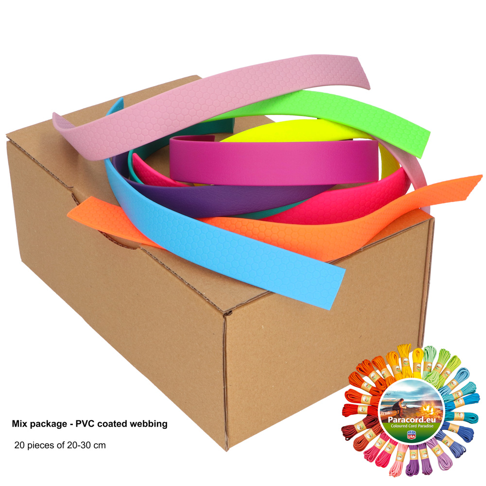 Mix PVC Coated bing 20x pcs (a 20/30 cm) Package