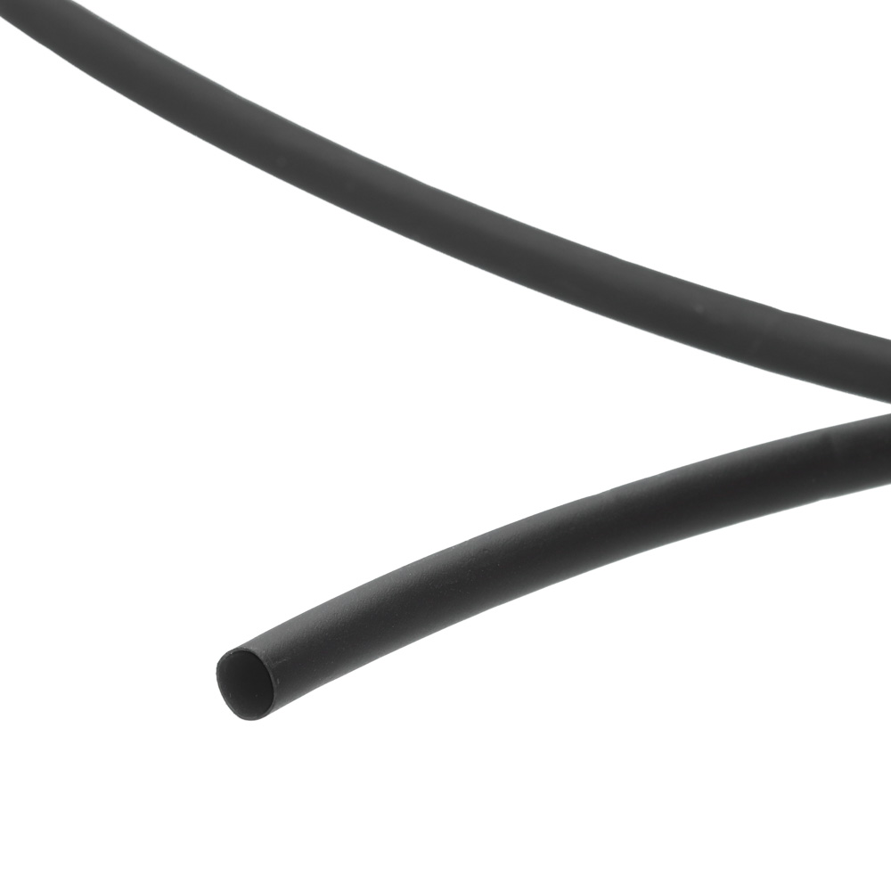 1.2 mm Heat Shrink Tubing Black 50 cm piece