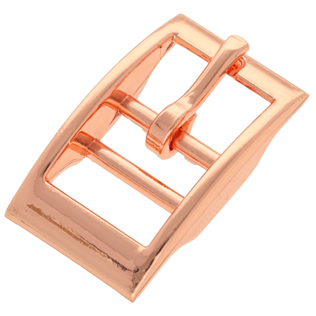 13 mm Rose Gold Belt Buckle Double Barred