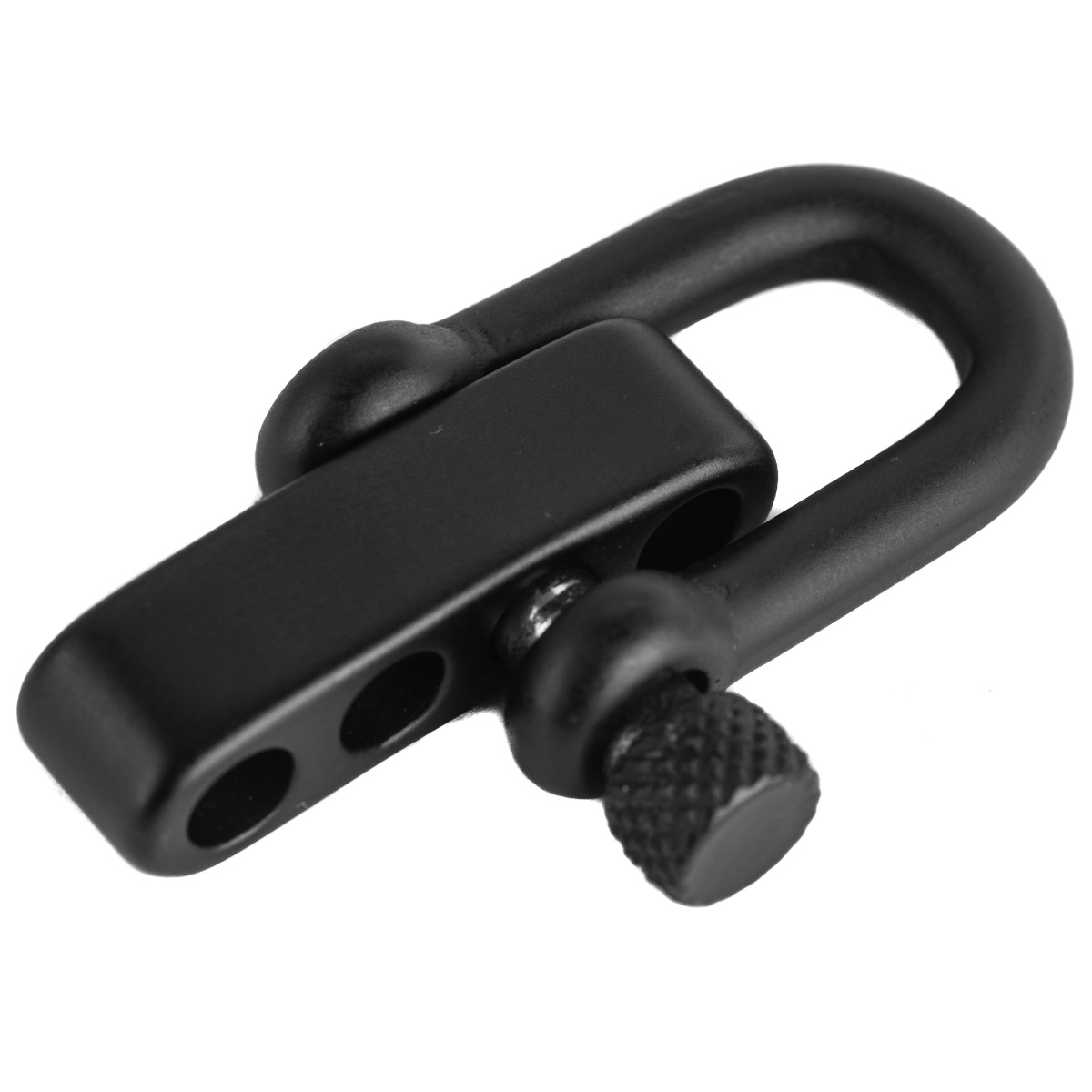 Adjustable Dshackle Stainless steel black