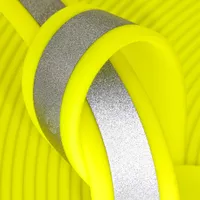 Neon Yellow (YE527) Reflective BioThane 'BETA' ® 19 mm - 2.5 mm Per Meter