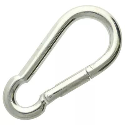 Zinc Plated Mini Wire Rope Loop Clamp to suit  1.0mm and 1.5mm Wire rope 